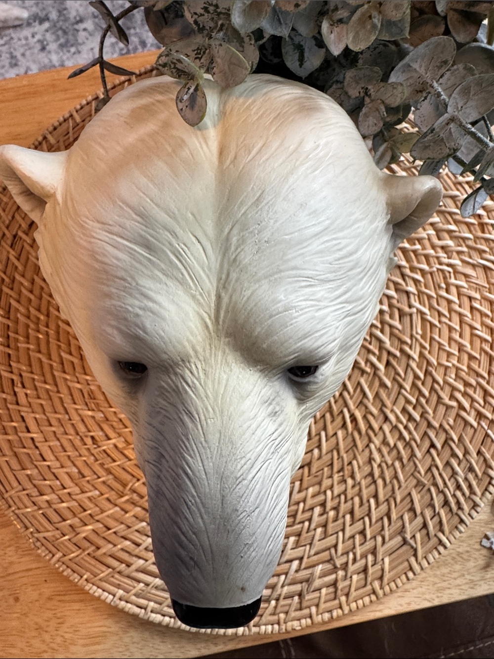 RESERVED NOT FOR SALE Polar Bear Large Figurine VTG EUC RESERVED - Picture 2 of 12